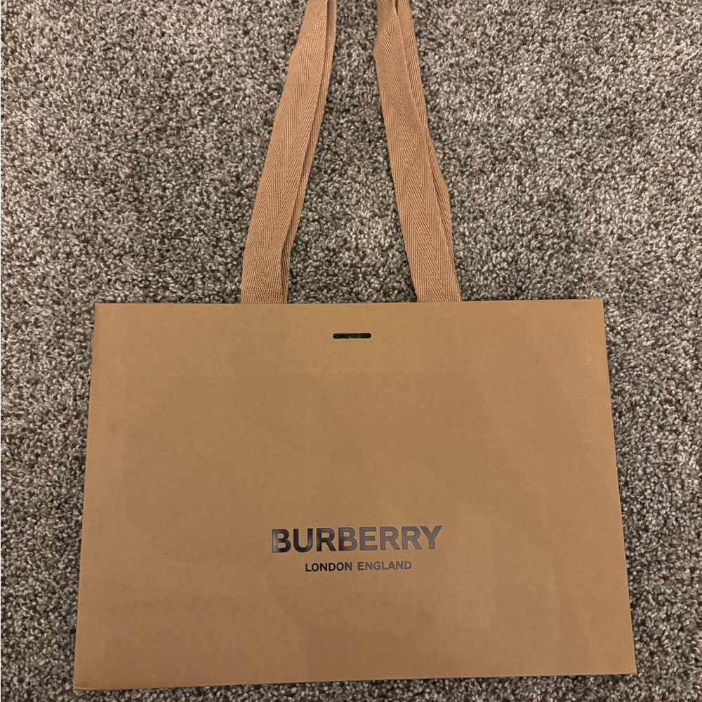 Burberry Brown Shopping Tote